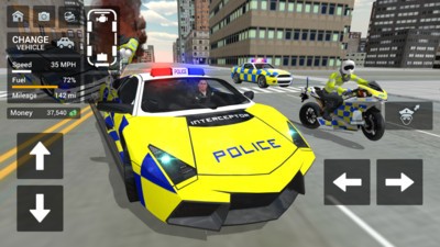 警車駕駛騎摩托車 v1.09 安卓版 2