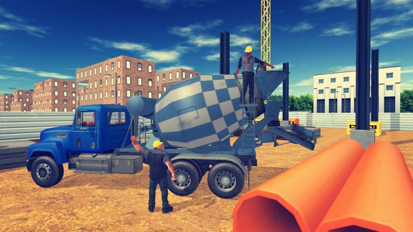 工程卡車運(yùn)輸模擬器 工程卡車運(yùn)輸游戲下載