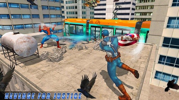 蜘蛛俠對(duì)戰(zhàn)美國(guó)隊(duì)長(zhǎng)手游 v1.0.3 安卓版 0