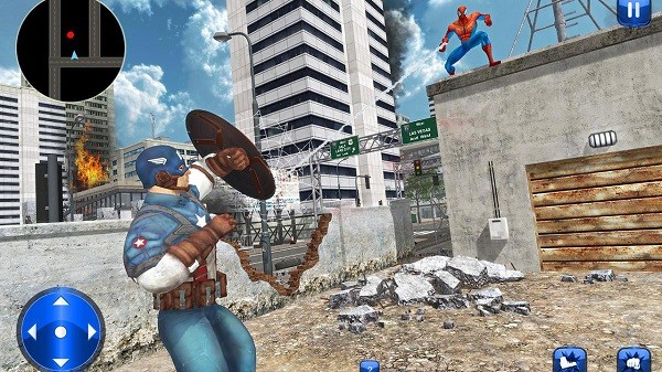 蜘蛛俠對(duì)戰(zhàn)美國(guó)隊(duì)長(zhǎng)手游 v1.0.3 安卓版 2