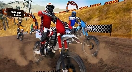 越野賽道摩托游戲