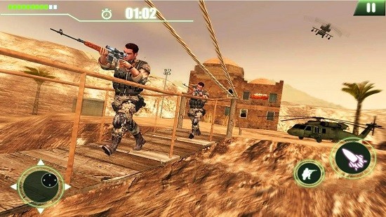 狙擊手掩護(hù)射手最新版(Army Commando Shooter) v1.9 安卓版 1