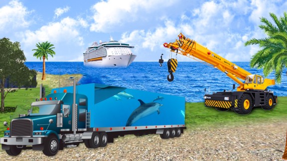 海洋動物貨運車模擬器 v1.3 安卓版 0