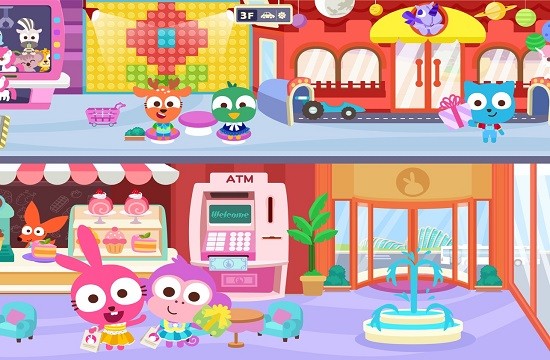 泡泡兔夢(mèng)幻樂(lè)園商場(chǎng)游戲(papotown mall) v1.1.7 安卓版 2