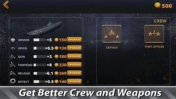 海上潛艇戰(zhàn)爭(zhēng) v2.1 安卓版 0
