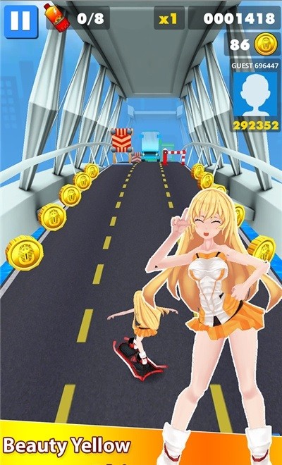 地铁美女跑酷游戏下载 地铁美女跑酷手游下载