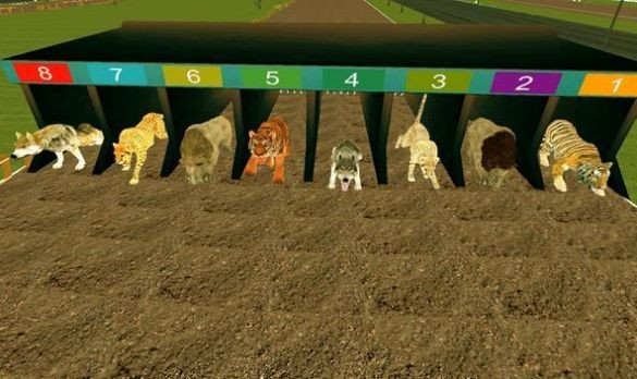 瘋狂叢林動物競速(wild lion dog tiger animal) v1.1 安卓版 3