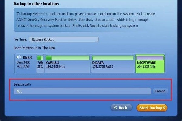 傲梅一鍵還原1.6.2 v1.6.2 pc版 5