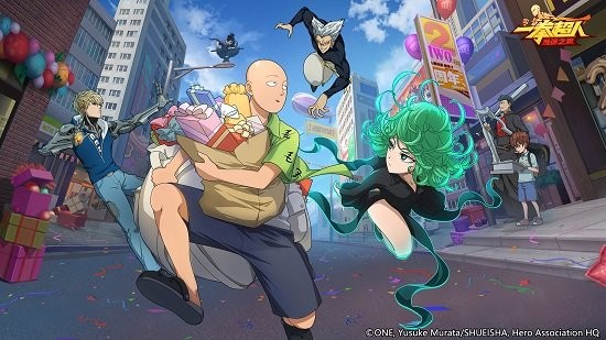 一拳超人最強(qiáng)之男日服 一拳超人日服手游