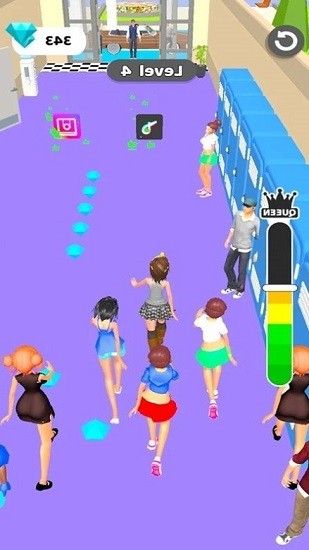 美女跑酷大作戰(zhàn)(Queen Bee Catwalk Beauty Run) v1.0.1 安卓版 1