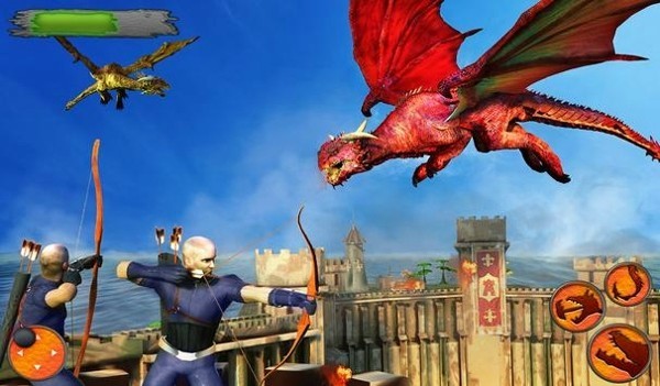 飛龍戰(zhàn)斗模擬器游戲(Flying Dragon City Attack) v1.6.0 安卓版 1