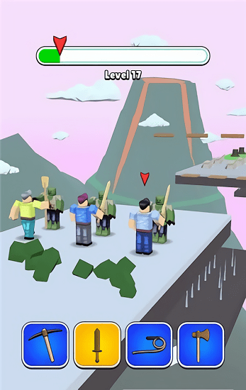 方塊工匠變換跑酷官方版(Roblock Transform Run) v1.0.1 安卓版 3