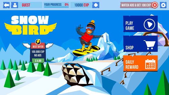 雪鳥滑雪板SnowBird v1.0.3 安卓版 0