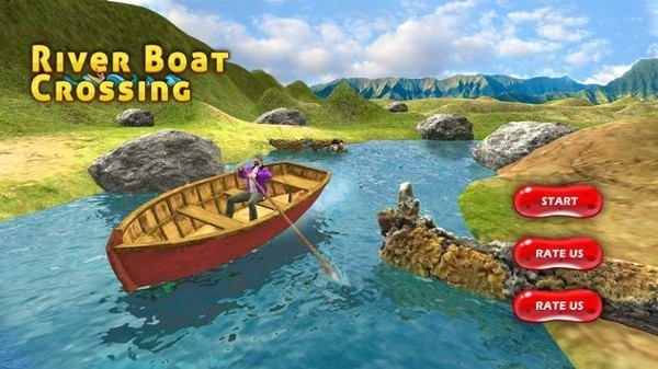渡河賽艇免費(fèi)版(River Crossing Boat Ride) v1.0 安卓版 3