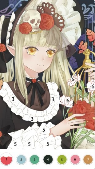 墨涂數(shù)字填色app v1.1.4 安卓版 1