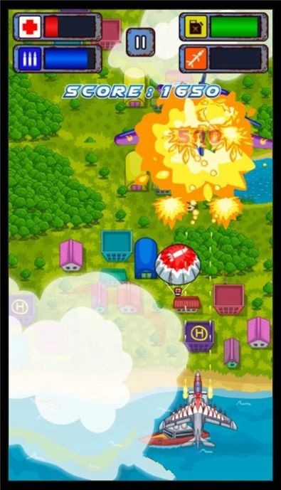 無盡戰(zhàn)斗機(jī)空戰(zhàn)游戲(air warfare) v1.0.0 安卓版 3