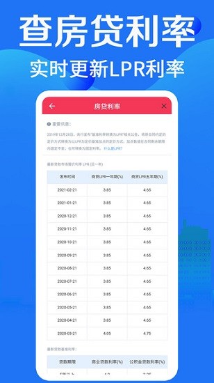 lpr利率計(jì)算器2021 v2.0.7 安卓版 3
