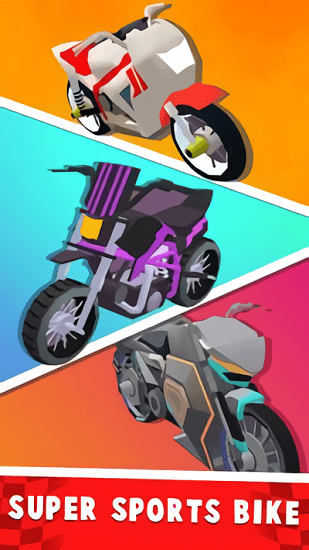 摩托特技沖刺免費版(Road Battle Extreme Racing Smash 3D) v4.0 安卓版 3