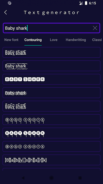 fancytext字體轉(zhuǎn)換器 v2.0.05 安卓版 1
