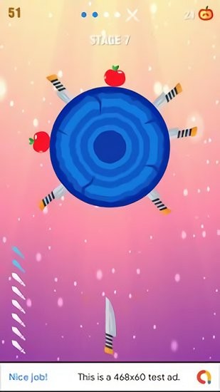 扔刀大師最新版(Knnife Shot Supershots) v1.7 安卓版 2