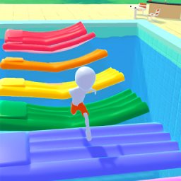 穿過游泳池手游