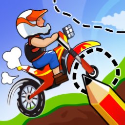 手畫摩托車手機(jī)版