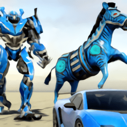 斑馬變形機器人中文版app