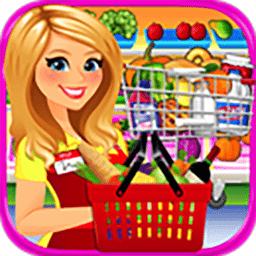 超市女孩收銀員