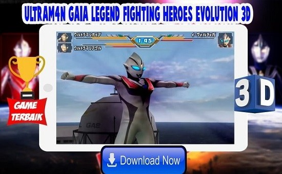 蓋亞奧特曼格斗進(jìn)化手游(Ultrafighter : Gaia Legend Fighting Heroes Evolution 3D) v1.1 安卓版 0