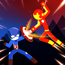 超級火柴人英雄大亂斗游戲