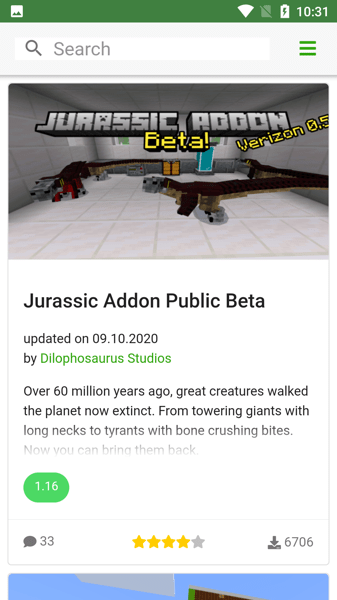 我的世界mcpedl模組