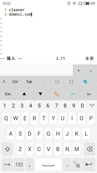 droidvim apk(手機(jī)vim編輯器) v2.2.6+DFM 安卓中文版 2