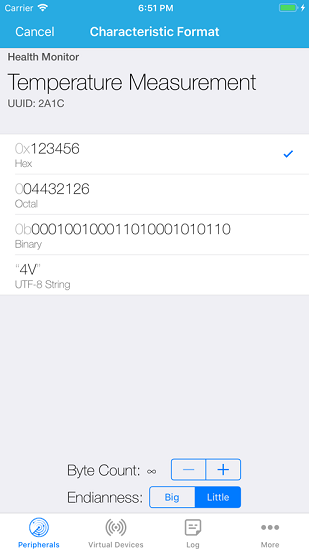 lightblue藍牙調試助手 v1.9.3 中文版 3
