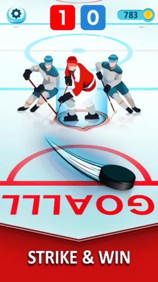 冰球打击Ice hockey strike中文版 v1.0.5 安卓版0