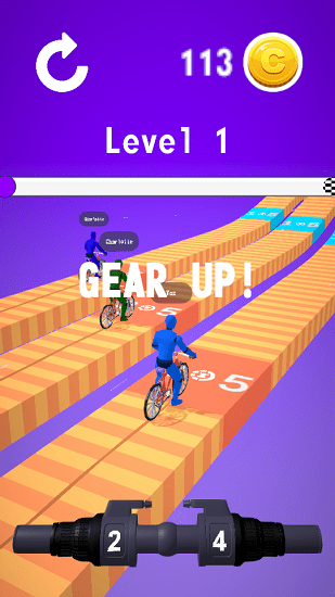 山地車競(jìng)速賽Bicyling Gear Race v1.0.3 安卓版 1