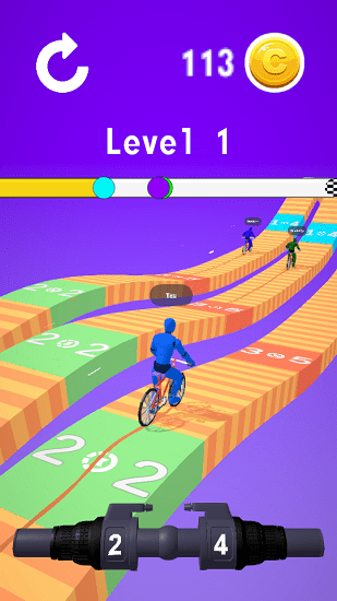 山地車競(jìng)速賽手游