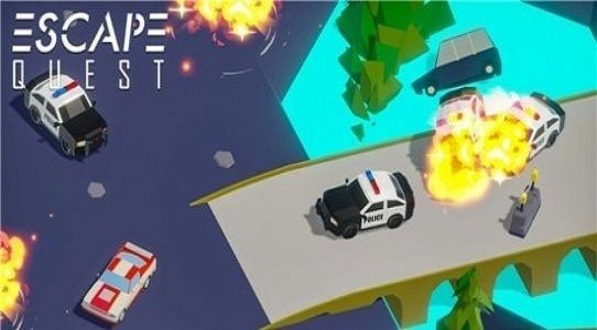 逃跑賽車特技(escape quest) v1.1 安卓版 0