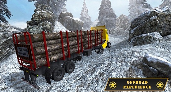 雪地卡車貨運(yùn)模擬器游戲(Snow Truck Cargo Simulator) v1.0 安卓版 1