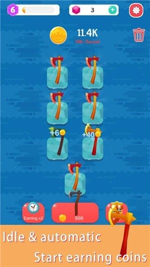 合并斧子游戲下載