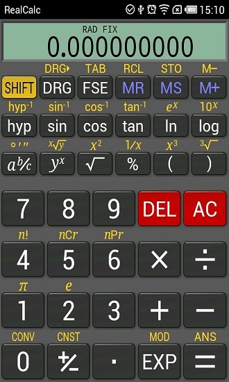 realcalc科學(xué)計(jì)算器 v2.3.1 安卓版 2