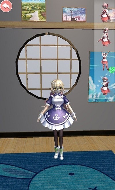 櫻花學(xué)校戀愛換裝手游 v1.0 安卓版 2