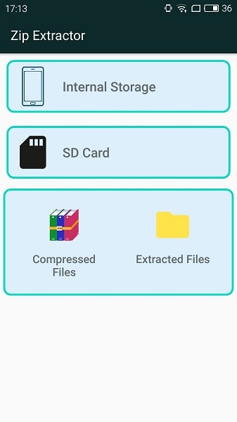 zip extractor解壓軟件 v1.6 安卓版 1