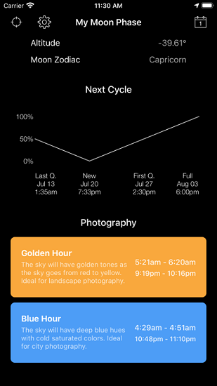 我的月相app 我的月相中文版