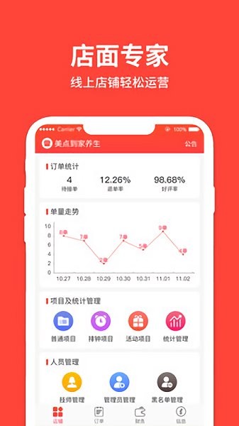 美點(diǎn)到家商家端 v1.0.6 安卓版 0
