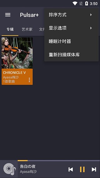 脈沖音樂播放器pulsar v1.10.7 安卓最新版 2