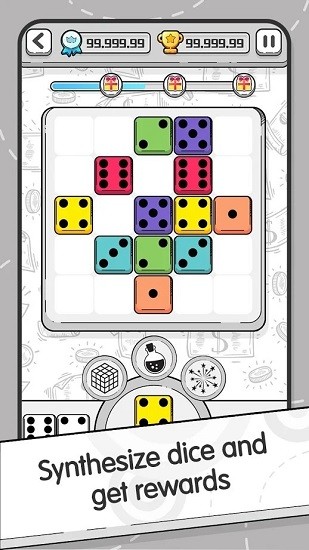 涂鴉骰子最新版(Graffiti Dice) v1.0.2 安卓版 1