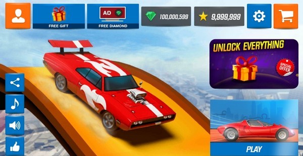 不可能的車(chē)技手游(Impossible Car Stunt) v4.5 安卓版 2