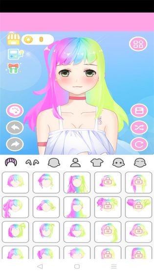 粉彩萌娘換裝系統(tǒng)手游 v1.0.2 安卓版 0