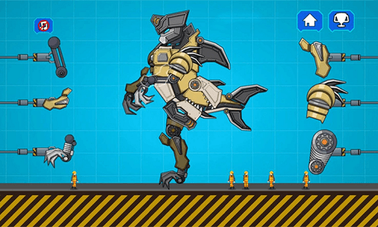 機(jī)甲食人鯊模擬游戲 v1.0 安卓版 0