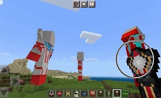 我的世界新生代奧特曼mod v1.16.221.01 安卓版 1